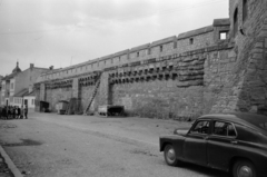 Romania,Transylvania, Cluj-Napoca, Bethlen utca (Strada Baba Novac), a városfal egy megmaradt szakasza., 1962, Sattler Katalin, Fortepan #171489