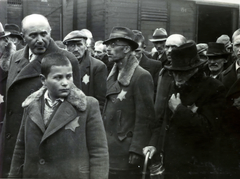 Poland, Oświęcim, az auschwitz–birkenaui koncentrációs tábor., 1944, Lili Jacob, holocaust, antisemitism, concentration camp, Holocaust train, Fortepan #172039