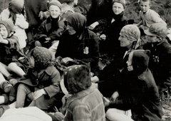 Poland, Oświęcim, az auschwitz–birkenaui koncentrációs tábor., 1944, Lili Jacob, holocaust, antisemitism, concentration camp, Fortepan #172120