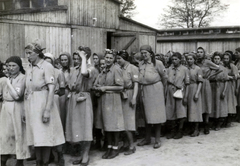 Poland, Oświęcim, az auschwitz–birkenaui koncentrációs tábor., 1944, Lili Jacob, holocaust, antisemitism, concentration camp, Fortepan #172139