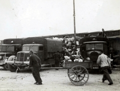 Poland, Oświęcim, az auschwitz–birkenaui koncentrációs tábor., 1944, Lili Jacob, holocaust, antisemitism, concentration camp, Fortepan #172154