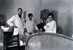 1920, Göcseji Múzeum / Morandini-Schlemmer hagyaték, medical institution, doctor, iron bed, Fortepan #172319