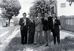 1958, Göcseji Múzeum / Morandini-Schlemmer hagyaték, smoking, Fortepan #172409