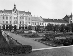 Románia,Erdély, Szatmárnémeti, Deák tér (Piata Libertatii), Pannónia (később Dacia) hotel., 1942, Ormos Imre Alapítvány, Ormos Imre, Fortepan #173131