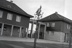 Németország, Hannover, Rudolf-von-Bennigsen-Ufer (ekkor Strasse) 83., bejárat a Maschsee strandfürdőjéhez., 1938, Ormos Imre Alapítvány, Ormos Imre, Fortepan #173213