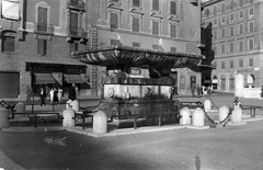 Olaszország, Róma, Piazza del Viminale, Fontana del Viminale, jobbra a háttérben aVia del Viminale torkolata., 1938, Ormos Imre Alapítvány, Ormos Imre, Fortepan #173246