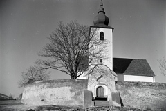 Magyarország, Balatonalmádi, Vörösberény (ekkor önálló, ma a város része), Veszprémi út, Református erődtemplom., 1940, Ormos Imre Alapítvány, Ormos Imre, Fortepan #173366