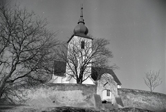 Magyarország, Balatonalmádi, Vörösberény (ekkor önálló, ma a város része), Veszprémi út, Református erődtemplom., 1940, Ormos Imre Alapítvány, Ormos Imre, Fortepan #173367