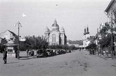 Románia,Erdély, Marosvásárhely, Rózsák tere (Piata Trandafirilor, ekkor Széchenyi tér)., 1941, Aszódi Zoltán, Fortepan #174087