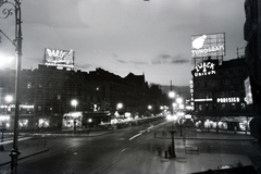 Magyarország, Budapest VI., Oktogon (Mussolini tér), szemben a Teréz körút., 1937, Előd Erika, Budapest, Fortepan #174281