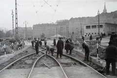 Magyarország, Budapest XII.,Budapest I.,Budapest II., Széll Kálmán tér a Széna tér és a Vérmező út felé nézve., 1941, Kellner Ludwig, Budapest, Fortepan #174368