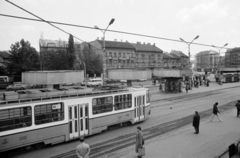 Magyarország, Budapest II., Széll Kálmán (Moszkva) tér a Széna tér felé nézve.., 1986, Péterffy István, Budapest, Fortepan #174579