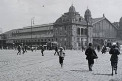 Magyarország, Budapest VI., Nyugati (Berlini) tér, Nyugati pályaudvar., 1917, Berecz, pályaudvar, Budapest, Fortepan #175055