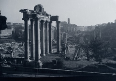 Olaszország, Róma, Forum Romanum, Saturnus-templom., 1923, Fortepan/Album025, római birodalom, Fortepan #175099