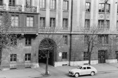 Magyarország, Budapest XII., Krisztina körút 6-8., Postapalota., 1958, Chuckyeager tumblr, Budapest, automobil, Fortepan #175443