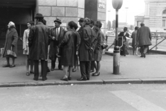 Magyarország, Budapest VII.,Budapest VIII., Bethlen Gábor utca - Baross tér sarok, jobbra a Keleti pályaudvar., 1969, Chuckyeager tumblr, Fortepan #175499