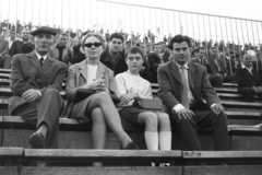 Magyarország, Népstadion, Budapest XIV., nézőtér, alsó tribün., 1966, Chuckyeager tumblr, Budapest, Fortepan #175510