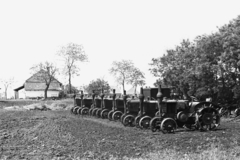 1955, Chuckyeager tumblr, H.S.C.S.-márka, traktor, mezőgazdasági gép, Fortepan #175704