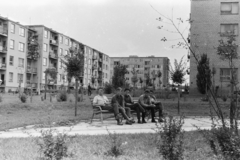 Poland, Lublin, Mickiewicz lakótelep, ulica Konrada Wallenroda., 1963, Chuckyeager tumblr, Fortepan #175853