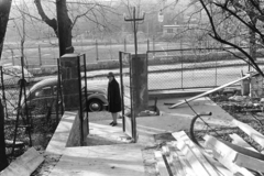 Hungary, Budapest II., a Marczibányi tér 9/b számú ház kapuja., 1973, Chuckyeager tumblr, Budapest, Fortepan #175894