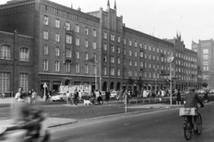 Németország, Rostock, Lange Strasse., 1961, Chuckyeager tumblr, NDK, Fortepan #175948