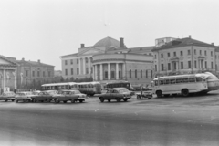 Oroszország, Moszkva, Manézs tér. Balra a Manézs, egykor cári lovarda, ma kiállítóterem., 1965, Chuckyeager tumblr, Fortepan #176023