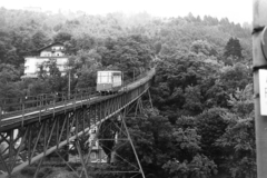 Austria, Innsbruck, siklóvasút (Hungerburgbahn), Kongresshaus - Hungerburg között., 1962, Chuckyeager tumblr, Fortepan #176143