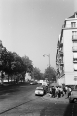 Franciaország, Párizs, Quai des Célestins, jobbra a Rue du Fauconnier torkolata., 1967, Chuckyeager tumblr, Fortepan #176233