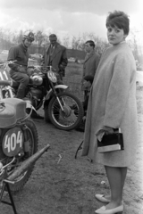 Magyarország, Esztergom, a szamárhegyi motokrossz pálya a 11-es számú főútnál., 1966, Chuckyeager tumblr, motorverseny, Fortepan #176430