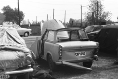 1978, Chuckyeager tumblr, Trabant-márka, járműroncs, Trabant 601, rendszám, Fortepan #176439