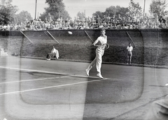 Egyesült Királyság, London, Wimbledon, John Donald ("Don" / "Donnie") Budge, amerikai teniszező., 1939, Bojár Sándor, tenisz, Fortepan #177024