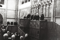 Magyarország, Budapest V., Parlament, az Országgyűlés Képviselőházának ülése., 1938, Bojár Sándor, országház, Budapest, Fortepan #177325