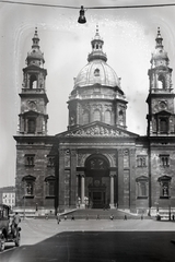 Magyarország, Budapest V., Szent István tér, Szent István-bazilika (Ybl Miklós, 1906.)., 1941, Bojár Sándor, Budapest, Fortepan #177336