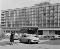 Czech Republik, Brno, Husová ulice, Hotel International., 1965, Bojár Sándor, Fortepan #177435