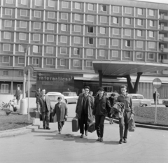 Czech Republik, Brno, Husová ulice, Hotel International., 1965, Bojár Sándor, hotel, Fortepan #177437