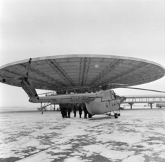 Oroszország, Moszkva, Seremetyevo repülőtér., 1966, Bojár Sándor, helikopter, Aeroflot légitársaság, Mil-márka, Mil Mi-4, Fortepan #177671