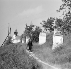 Magyarország, Zebegény, Kálvária és a Kálvária-kápolna., 1964, Bojár Sándor, kálvária, Fortepan #177942