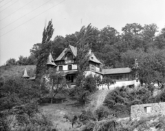 Magyarország, Zebegény, Jánoshegy, Budapest Főváros Gyermek-üdülő. Az épület az 1896-os Millenniumi kiállításon a Magyar Királyi Dohányjövedék termékeinek pavilonja volt., 1964, Bojár Sándor, Fortepan #177943