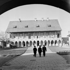 Magyarország, Eger, püspöki palota a várban., 1967, Bojár Sándor, Fortepan #177956