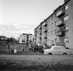 Hungary, Bátonyterenye, Nagybátony (ekkor önálló), bányászkolónia a Rózsavölgyi Márk út - Gesztenye út - Ózdi út közötti területen., 1966, Bojár Sándor, Fortepan #178011