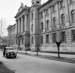 Hungary, Kaposvár, Bajcsy-Zsilinszky utca, Igazságügyi Palota., 1969, Bojár Sándor, Fortepan #178073