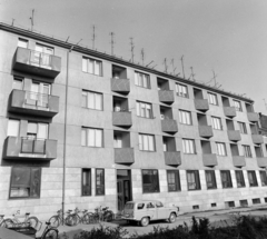 Magyarország, Szombathely, Újvári Ede utca - Szent Márton utca sarok., 1965, Bojár Sándor, Fortepan #178392