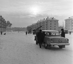 Oroszország, Bratszk, Najmusina (Szibirszkaja) utca a Holodnova utca felé nézve., 1964, Bojár Sándor, Szovjetunió, Fortepan #178658