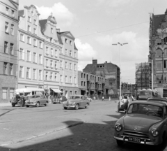 Lengyelország, Wroclaw, piactér (Rynek)., 1960, Bojár Sándor, Fortepan #178704