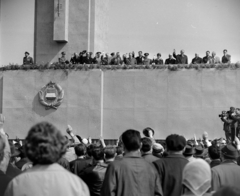 Magyarország, Budapest XIV., Ötvenhatosok tere (Felvonulási tér), április 4-i katonai díszszemle alkalmával., 1965, Bojár Sándor, Budapest, Fortepan #178794