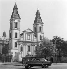 Magyarország, Budapest V., Március 15. tér, Belvárosi templom., 1960, Bojár Sándor, Budapest, Fortepan #178818