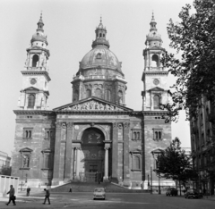 Magyarország, Budapest V., Szent István tér, Szent István-bazilika (Ybl Miklós, 1906.)., 1960, Bojár Sándor, Budapest, Fortepan #178824