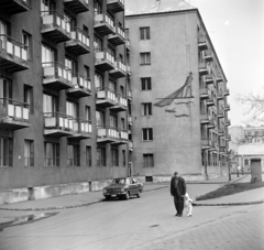 Magyarország, Budapest II., Árpád fejedelem útja a Zsigmond tér felé nézve, balra a Harcsa utca torkolata., 1967, Bojár Sándor, Budapest, Fortepan #178871