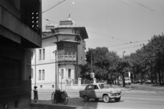 Románia, Bukarest, Bulevardul Lascăr Catargiu, balra a Strada Grigore Alexandrescu torkolata., 1965, Bojár Sándor, Fortepan #179415