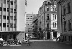 Románia, Bukarest, Strada George Vraca, keresztben a Strada Matei Millo., 1965, Bojár Sándor, Fortepan #179424